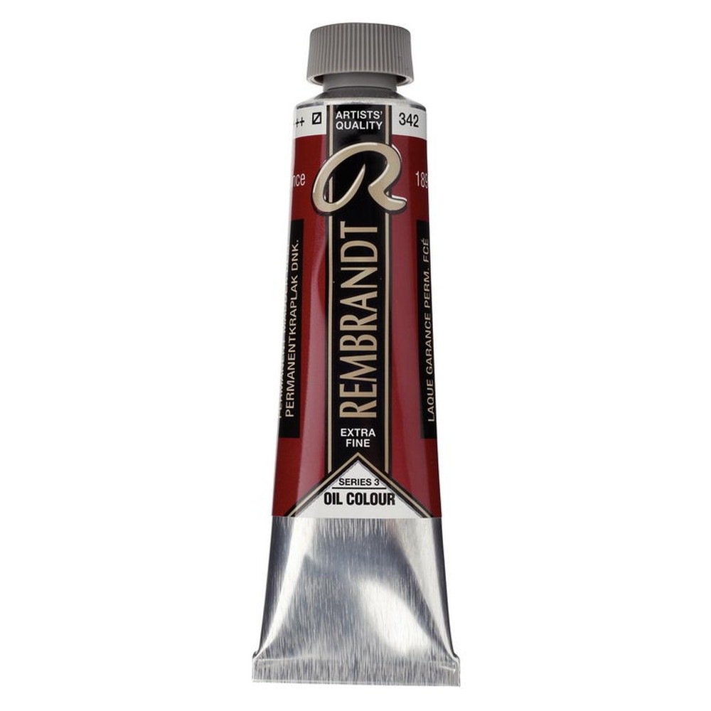 Rakuten - (3本セット) レンブラント 油絵具 9号 40ml #342 パーマネントマダーディープ