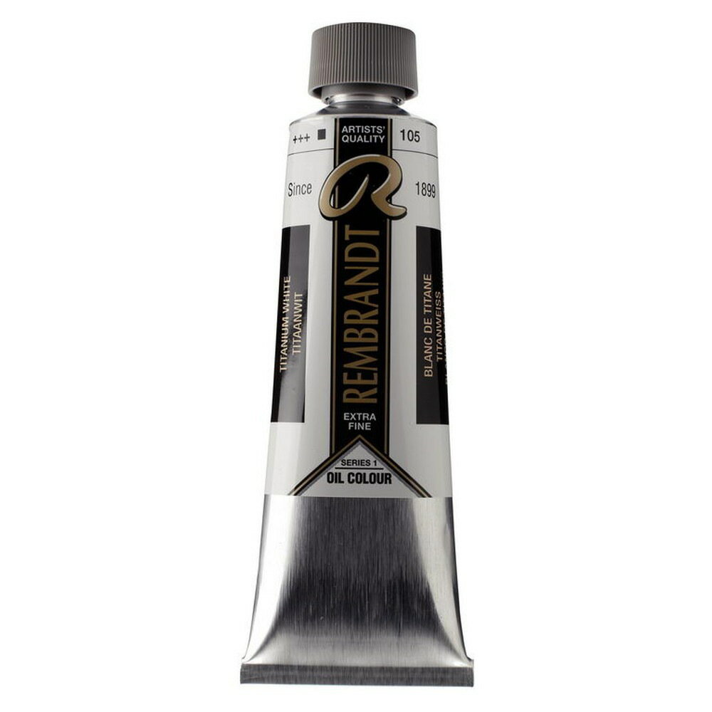 Rakuten - レンブラント 油絵具 11A号 150ml #105 チタニウムホワイト(サフラワー)