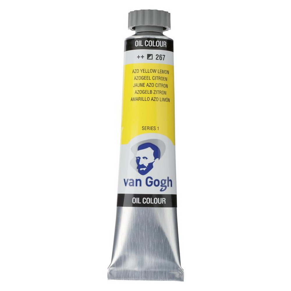(3本セット) ヴァンゴッホ 油絵具 6号 20ml #267 アゾイエローレモン