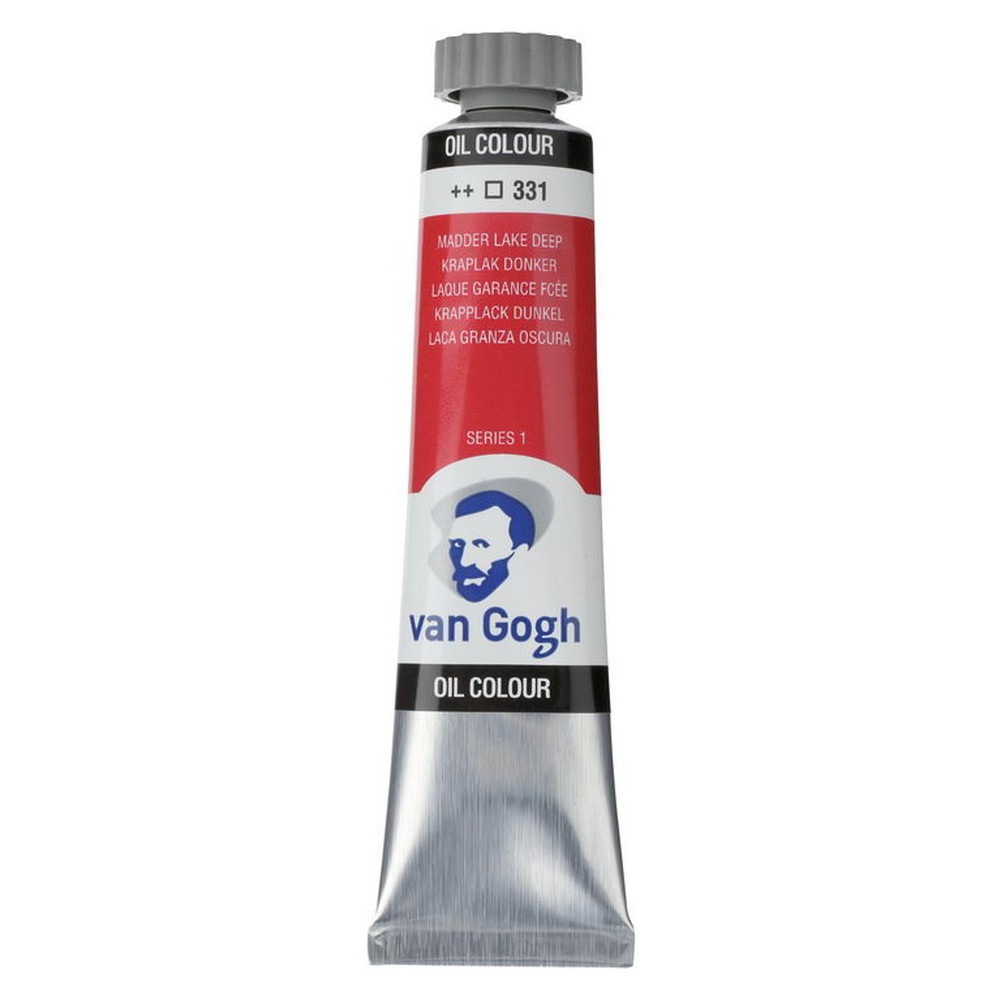 Rakuten - (3本セット) ヴァンゴッホ 油絵具 6号 20ml #331 マダーレーキディープ