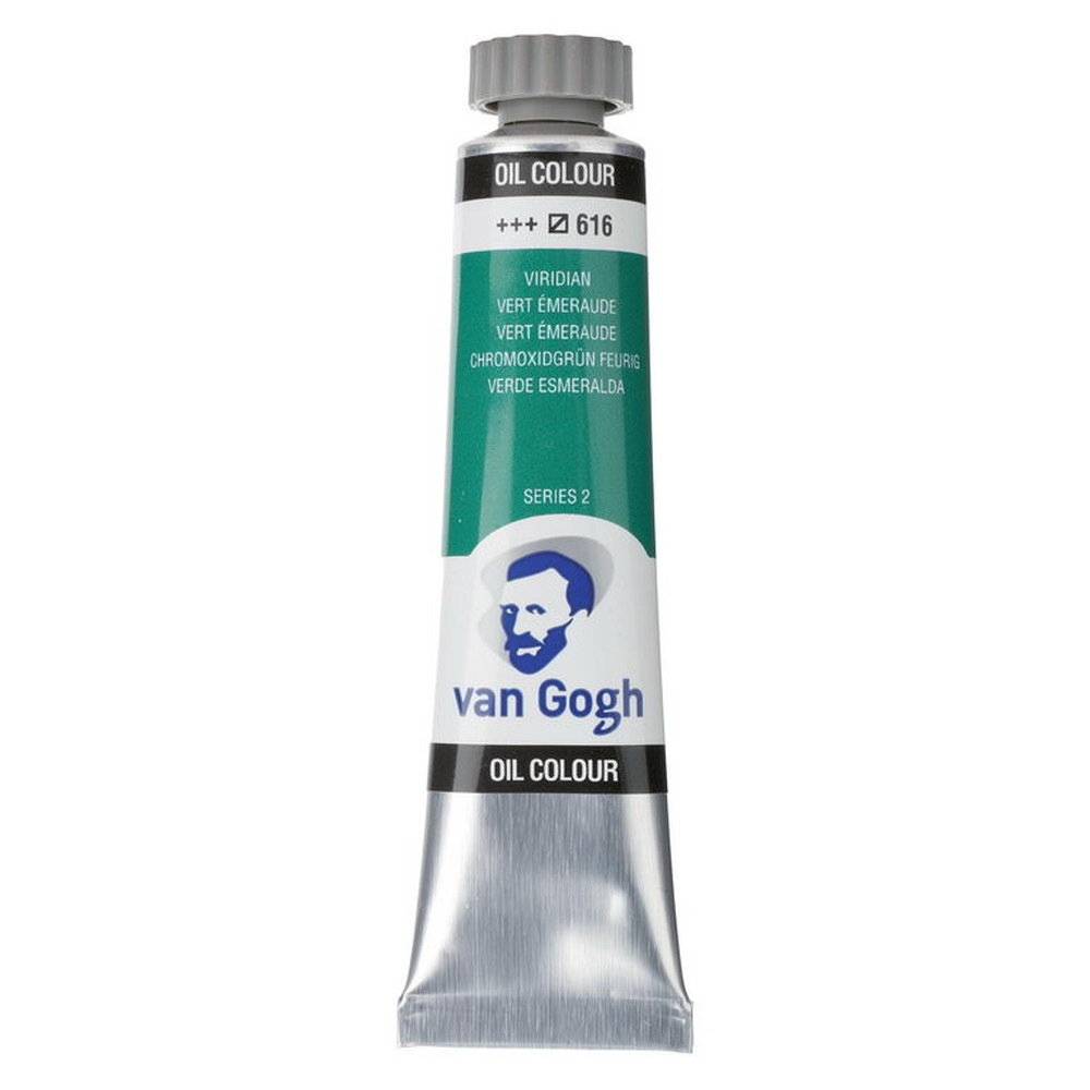 Rakuten - (3本セット) ヴァンゴッホ 油絵具 6号 20ml #616 ビリジアン
