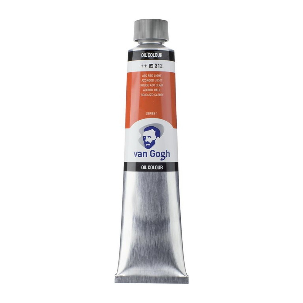 樂天商城 - ヴァンゴッホ 油絵具 200ml #312 アゾレッドライト