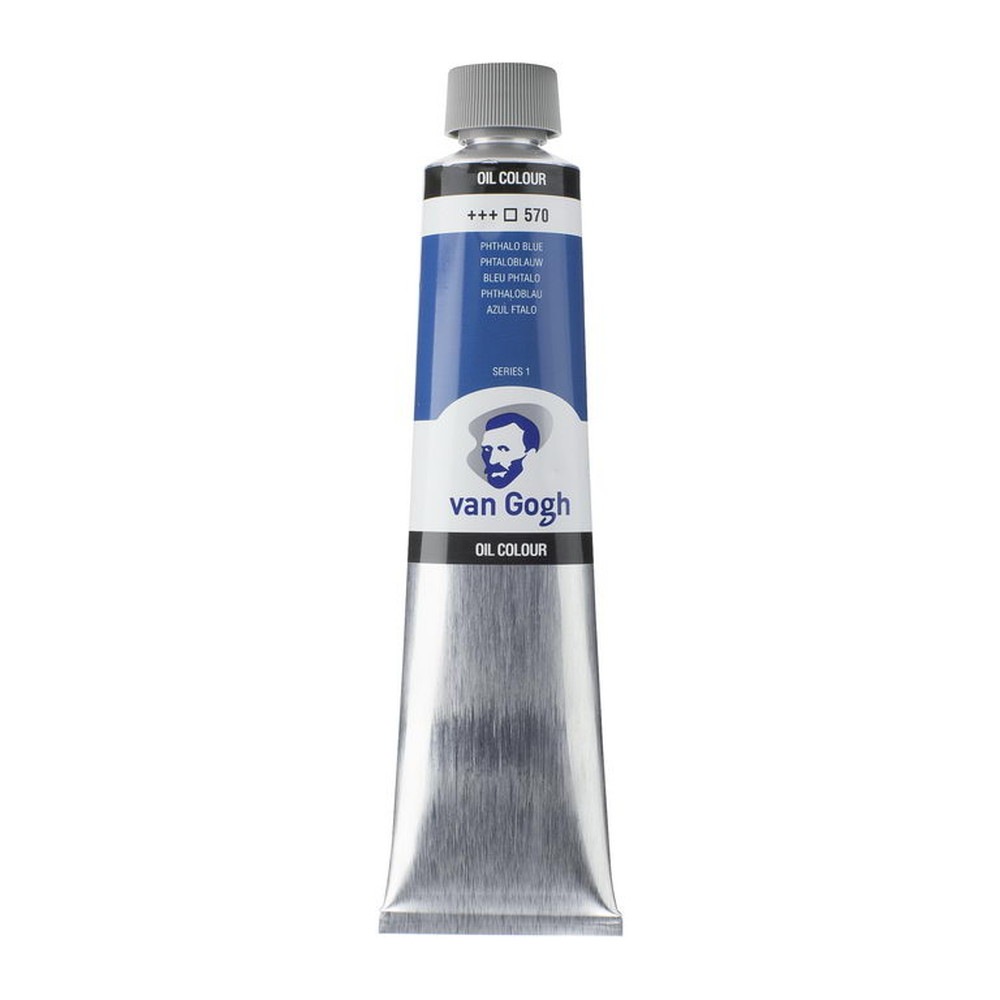 乐天商城 - ヴァンゴッホ 油絵具 200ml #570 フタロブルー
