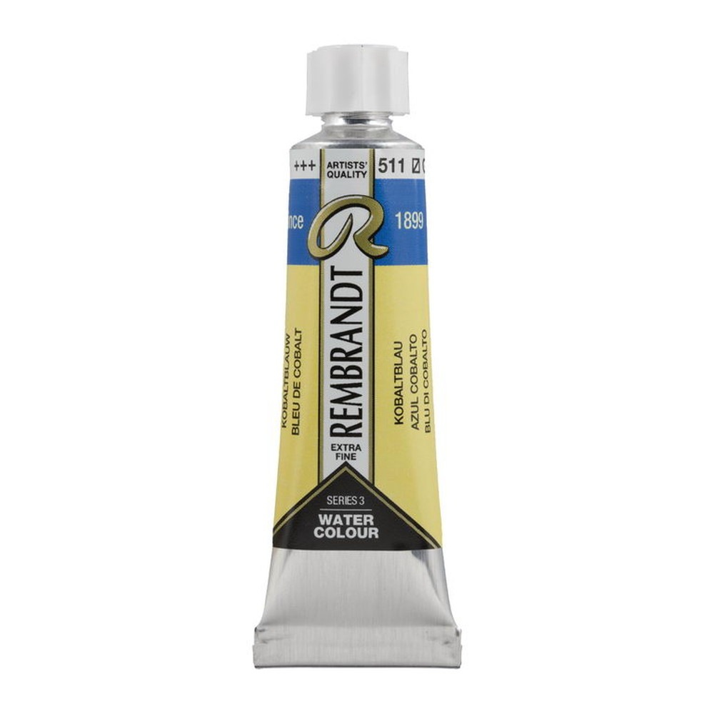 Rakuten - (3本セット) レンブラント 透明水彩絵具 10ml #511 コバルトブルー