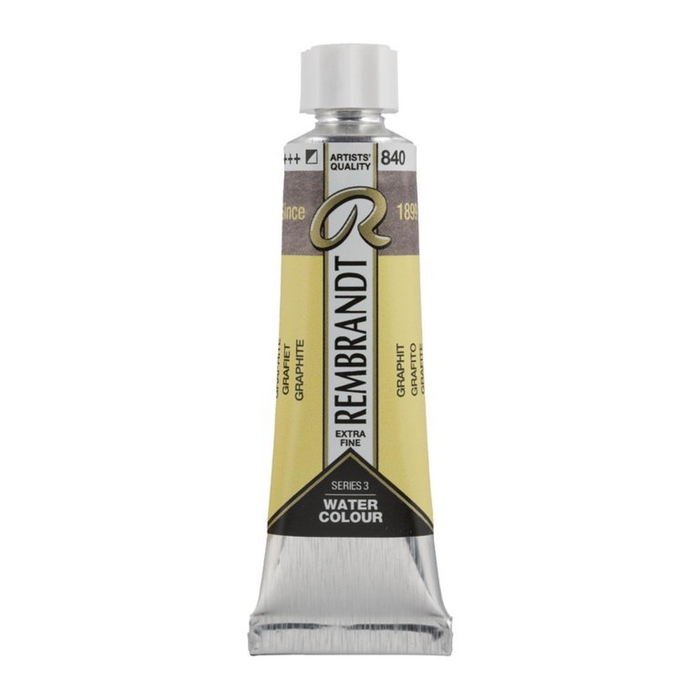 Rakuten - (3本セット) レンブラント 透明水彩絵具 10ml #840 グラファイト