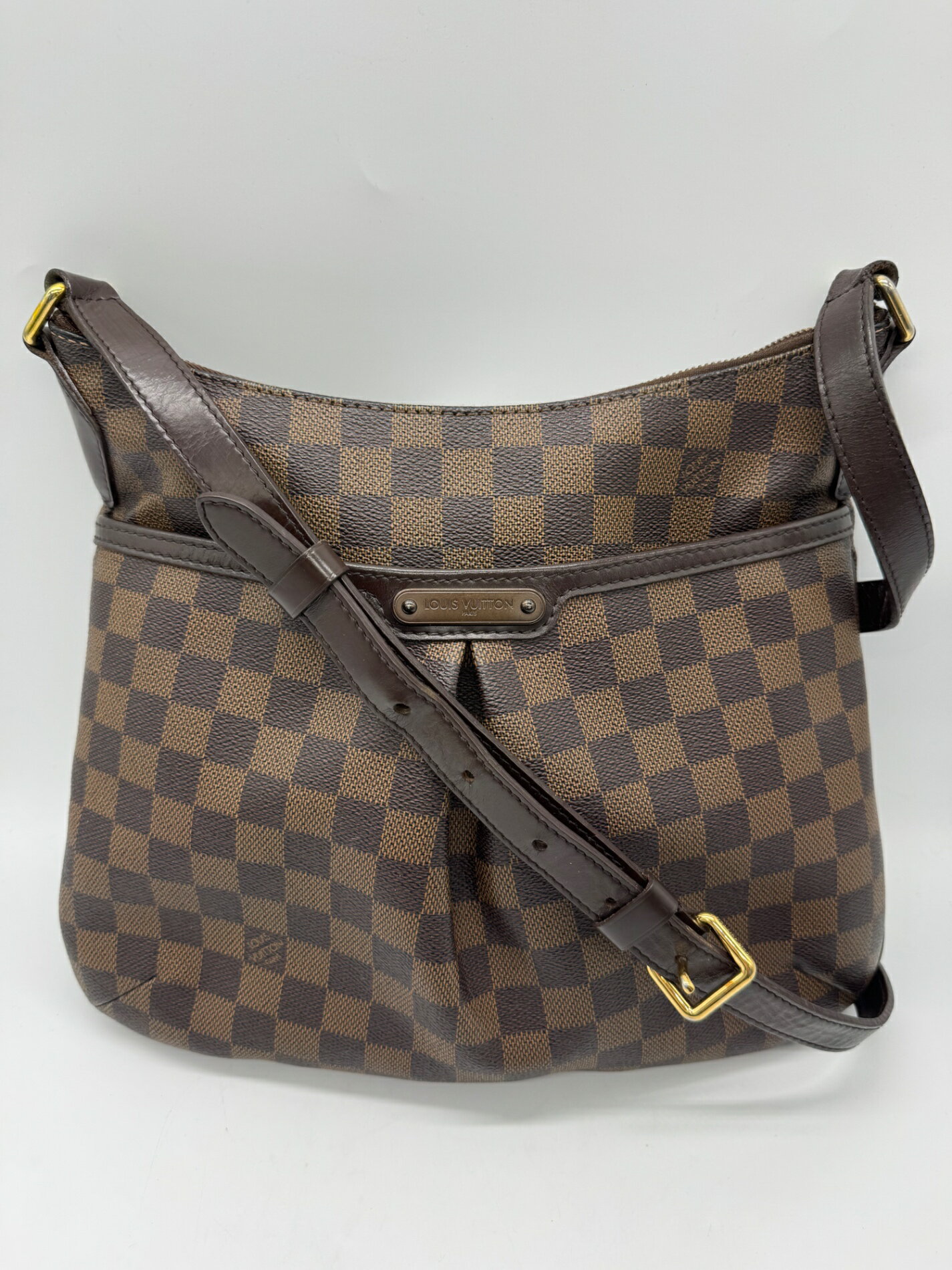 Rakuten - 良品 Louis Vuitton ルイヴィトン ダミエ ブルームズベリ ショルダーバッグ P2554 ブラウン 茶 レディース