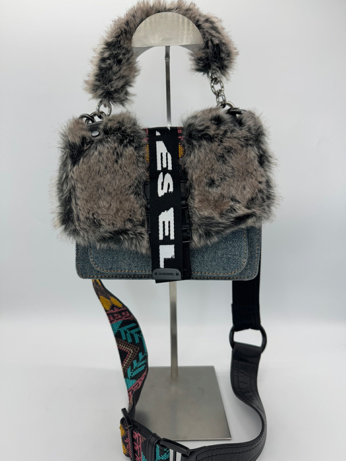 ぴぴ6月1日まで取り置き中！美品　DIESEL デニム ハンドバッグ 楽天市場】ディーゼル デニム（バッグ｜バッグ・小物・ブランド雑貨