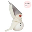 aarikka(アアリッカ)クリスマス スノーマン 雪だるま 赤鼻 おしゃれな北欧インテリア サンタクロース フィンランドの木で作られたインテリア雑貨 サンタの妖精 トントゥ 赤サンタ置物 クリスマスデコレーション プレゼント ギフト