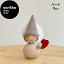 【数量限定 クリスマス先行販売】aarikka(アアリッカ)クリスマス PAKKANEN 9cm S「ハート」おしゃれな北欧インテリア サンタクロース フィンラ...