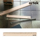 Artek (アルテック) 定規 30cm ものさし おしゃれな北欧デザインの文房具 ステーショナリー 物差し ルーラー 北欧を代表するアアルトデザイン ビーチ...
