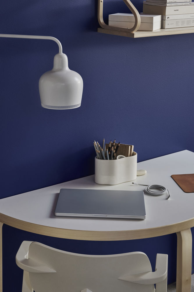 Artek (アルテック) ハーフラウンド テーブル 95 机 TABLE 半円形 バーチ材 アルヴァアアルトのデザイン デスク フィンランドの家具 Lレッグ 北欧インテリア プレゼント おしゃれな北欧家具 ギフトに人気【クーポン対象外】在庫のない場合はメーカーに取り寄せ [2]