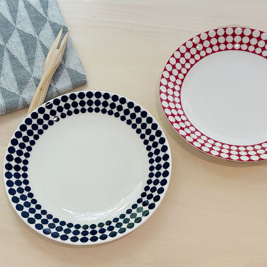 Gustavsberg（グスタフスベリ）プレート 22cm ADAM アダム ブルー お皿 北欧食器 プレゼント スウェーデンの老舗陶器ブランド ヴィンテージブランド スティグリンドベリ Stig Lindberg復刻版