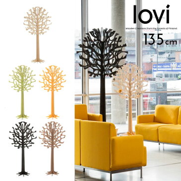 【クーポン対象】Lovi（ロヴィ）日本総代理店 ロヴィツリー 135cm loviツリー 丸ツリー 北欧雑貨 オーナメントカード おしゃれな北欧プライウッド 白樺 フィンランドインテリア 置物 プレゼント ギフトに人気 Lovi ロヴィ クリスマスツリーとしても人気