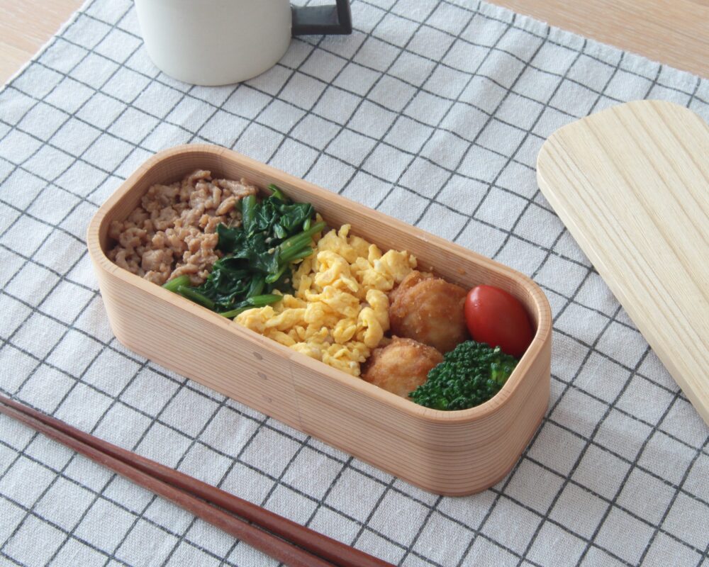 三ツ星弁当箱スリム500ml洗剤で...