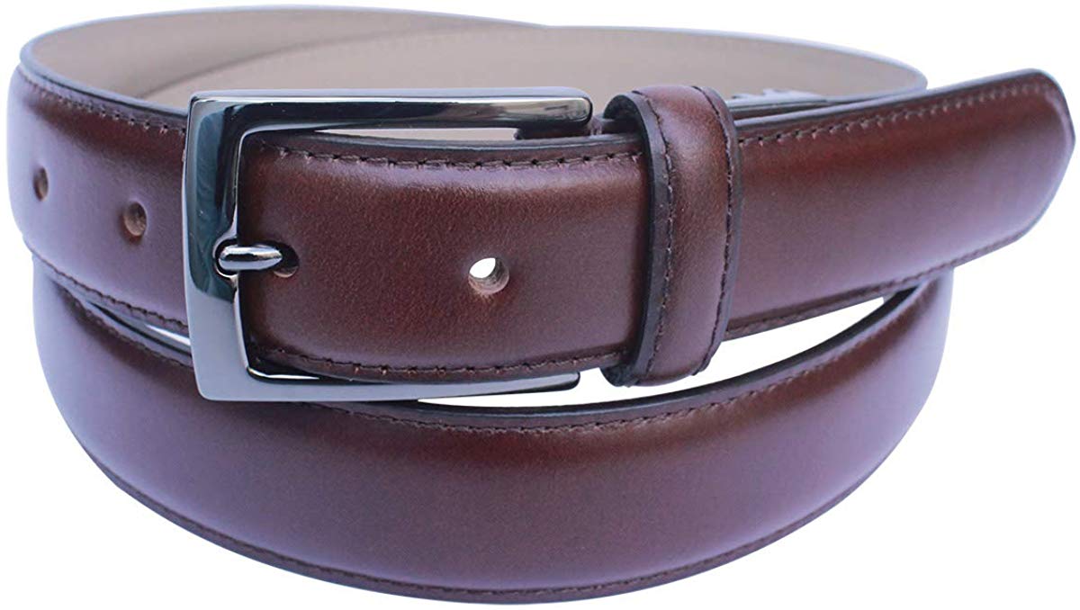 【クーポンあり】長沢ベルト工業 究極 本革 ストレッチベルト チョコ | ブラックバックル版 メンズ 手仕事 人気 おすすめ おしゃれ ギフト プレゼント 日本製