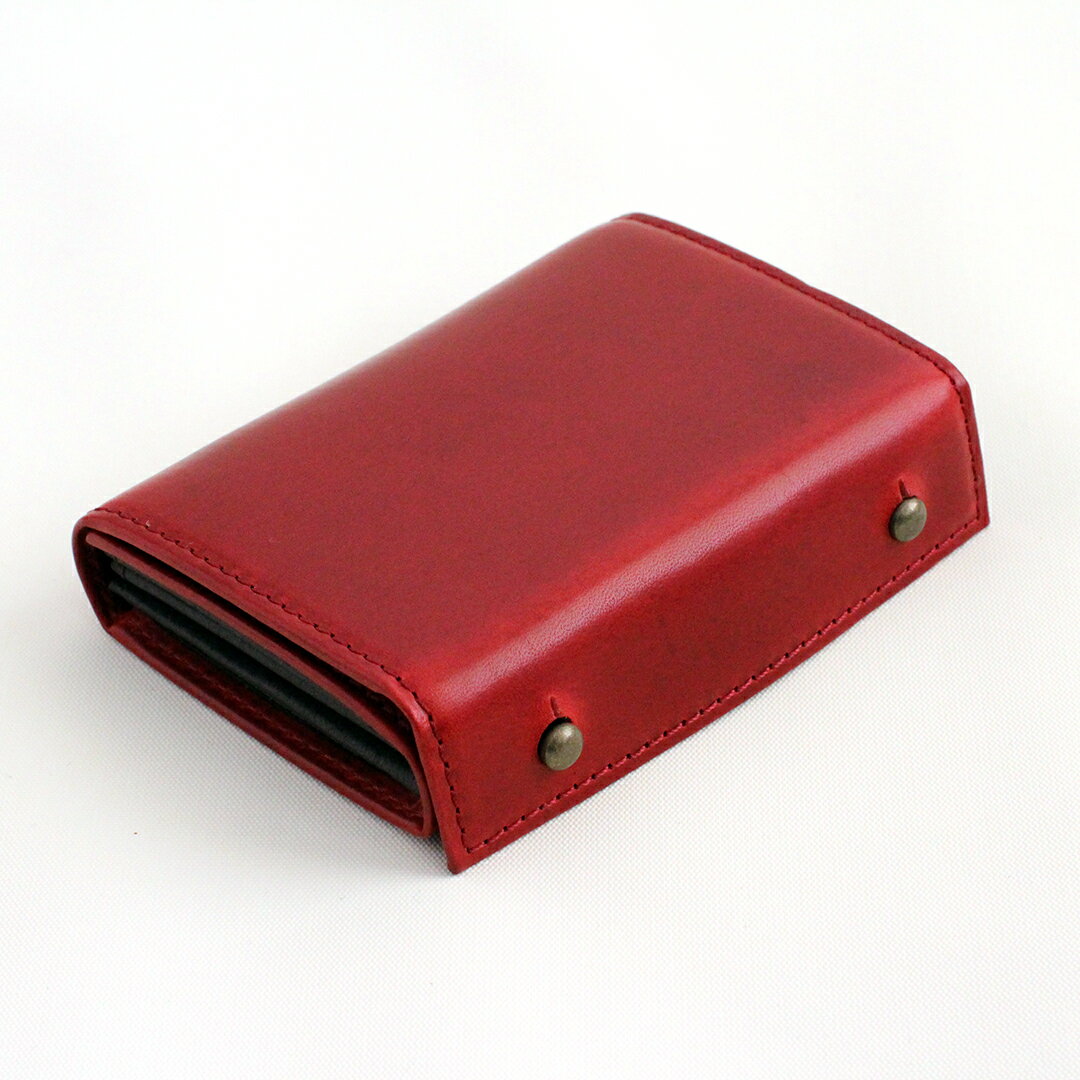 【クーポンあり】エムピウ m+ millefoglie II P25 BUSCHETO ブスケット BU.rosso | ミッレフォッリエ 財布 サイフ さいふ 札入れ メンズ レディース 2つ折り 二つ折り 革 小さい シンプル スリム コンパクト 人気 おすすめ おしゃれ かわいい ギフト お祝い プレゼント 日本