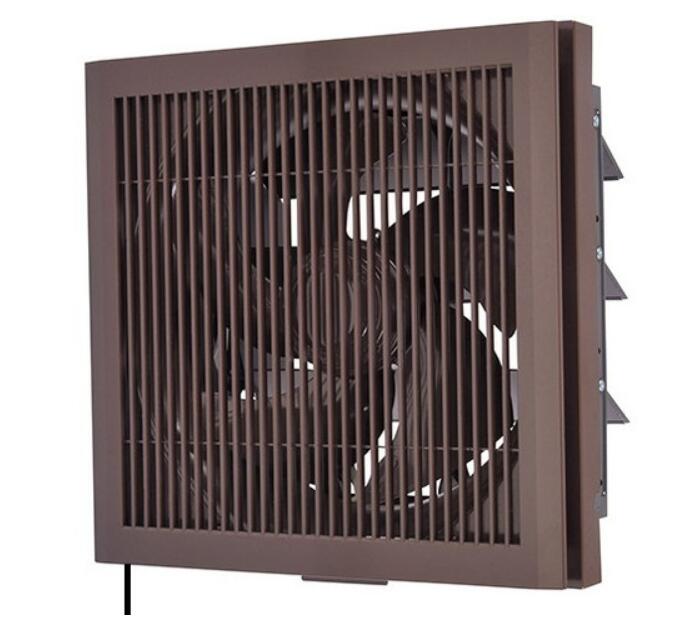 標準換気扇 EX-20LK9-M ブラウン 居間用 格子タイプ 連動式シャッター 引きひも付 三菱電機