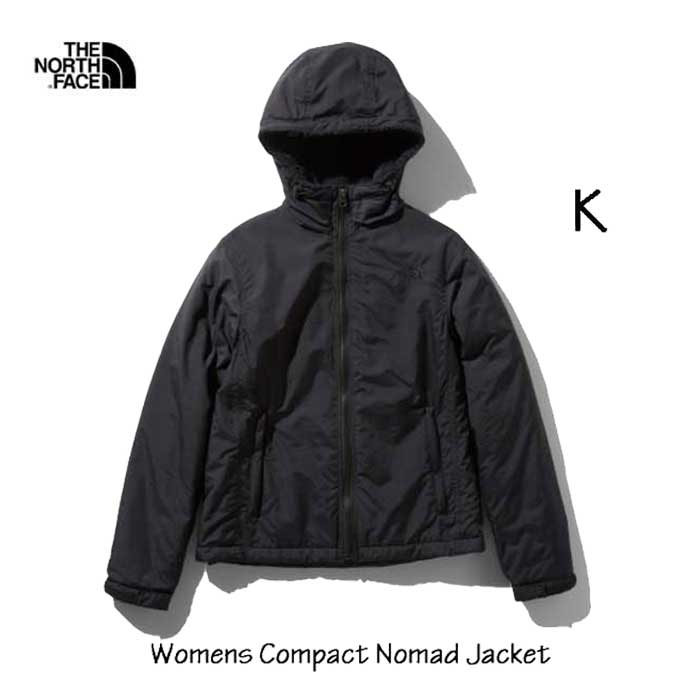 The North Face NPW71933 (K) Womens Compact Nomad Jacket ザ ノースフェイス コンパクトノマドジャケット（レディース） NPW71933 (K)ブラック