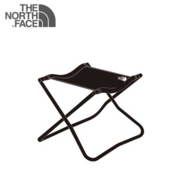 The North Face NN32200 K TNFキャンプスツール ブラック The North Face TNF CAMP STOOL Black キャンプ　バーベキュー　アウトドア チェア 折りたたみチェア