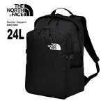 24春夏新在庫　ザ ノースフェイス NM72356 Black ボルダーデイパック The North Face Boulder Daypack K ブラック 日本の主要航空会社での、機内持込み可能（一部除）、中型リュック HOT SHOT 初期モデルからインスパイヤーされ現代の使用要件に適合させた