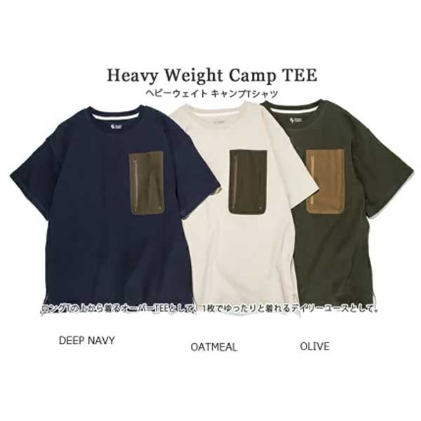 Oregonian Outfitters OCW 2010 HEAVY WEIGHT CAMP TEE OLIVE, DEEP NAVY, OATMEAL ヘビー　ウェイト　キャンプ　Tシャツ オレゴニアン アウトフィッターズ OREGONIAN CAMPER オレゴニアン キャンパー