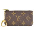 【中古】ルイヴィトン LOUIS VUITTON モノグラム ブラウン 茶 ポシェットクレ キーケース 小銭入れ ミニ M62650