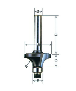 コーナービット ボーズ面【トリマー用】3.0分 大日商 B3