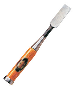 Chisels - 中叩きのみ（赤樫柄） 12mm 輝弘