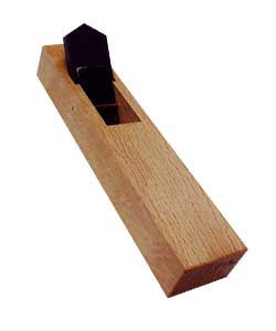 ヒナ（豆）平鉋(名門・青鋼） 白樫(7寸台）36mm 常三郎 TP-201