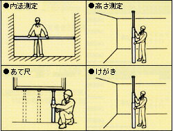 タジマ 伸縮スケール 尺取り虫 2m3段 2010(6.6尺)〜745(2.5尺) SHAK-20S