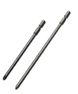 スーパードライバービットサッシ用（段付片ビット） No.2×65mm NAC