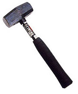 石頭鎚（パイプ柄 ） 1.3kg 土牛産業 00554