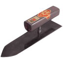 杉田 仕上鏝 【本焼】(安来鋼 白紙2号)背黒仕上(硬打) 240mm 黒柄 角柄【伝統工芸品】 杉田鏝