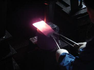 杉田 中塗鏝 【ステンレス】 255mm 黒柄 丸柄【伝統工芸品】 杉田鏝