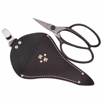 植木鋏A型 210mm (皮サック付) 箱入 岡恒 201