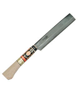手打 柄付竹割鉈（両刃）165mm B7H