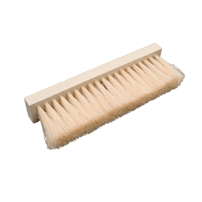 左官ブラシ 白馬毛 柄無 3行 1／2丁掛 イノウエ IS-1561