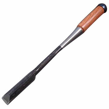 Chisels - 穴屋のみ（赤樫柄）15mm 左のぶ弘