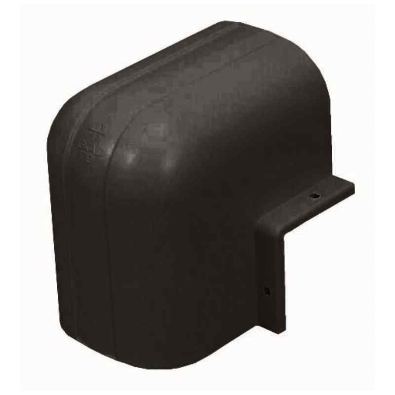 エアコン配管材ダクト出ズミ(70型)黒 GKAD-70K (1個価格) 未来工業(MIRAI) GKAD-70K