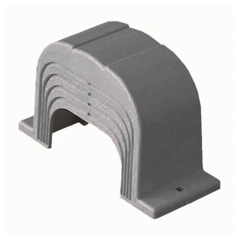 エアコン配管材ダクトエンド(70型)ダークグレー GKAE-70DG (1個価格) 未来工業(MIRAI) GKAE-70DG