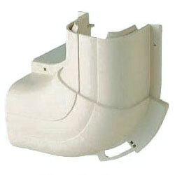 エアコン配管材ダクト曲ガリ(140型)ミルキーホワイト (1個価格) 未来工業(MIRAI) GKAM-140M