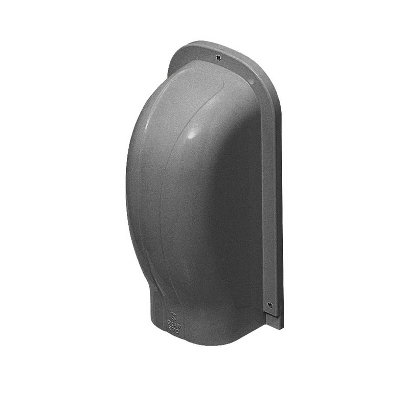 エアコン配管材ウォールカバー(70型Sタイプ) ダークグレー (1個価格) 未来工業(MIRAI) GKAW-S70DG