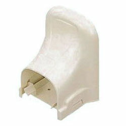 エアコン配管材コーナーカバー(80型)ミルキーホワイト (1個価格) 未来工業(MIRAI) GKC-80M