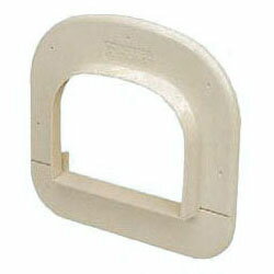 エアコン配管材化粧カバー(80型)ミルキーホワイト (1個価格) 未来工業(MIRAI) GKCK-80M