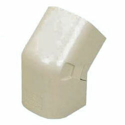 エアコン配管材ダクト出ズミ45°(80型)ミルキーホワイト (10個価格) 未来工業(MIRAI) GKDN-80M