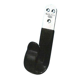 ステンレス金具 フックホルダー(ボートフック用横型)1個価格 水本機械 HU-1