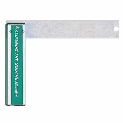 アルミ台付スコヤ 20cm シンワ 74110