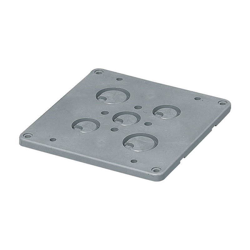 バックプレート 四角PCボックス用 (10個価格) 未来工業(MIRAI) 4CBL-BPY