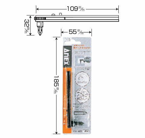 オフセットラチェットドライバー ANEX 兼古製作所 No.415