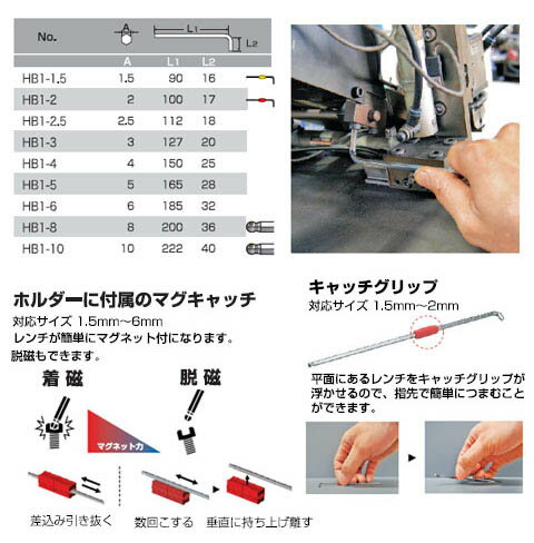 ※数量限定在庫処分品 ボールポイントレンチ 1...の紹介画像2
